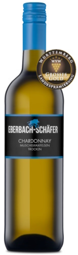 Eberbach-Schäfer, Chardonnay Muschelkalkfelsen, Trocken